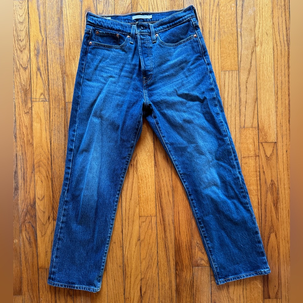 Levi’s Wedgie Straight Buttonfly Jeans in Charleston Outlasted - Size 27W x 26L